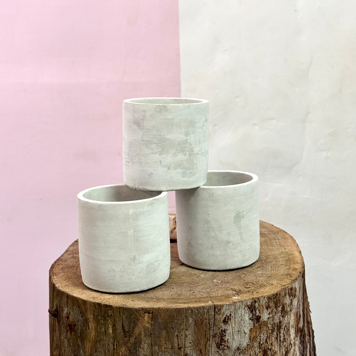 Cement Cylinder Pot