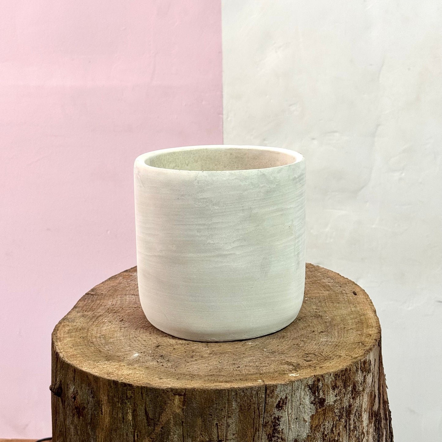Cement Cylinder Pot