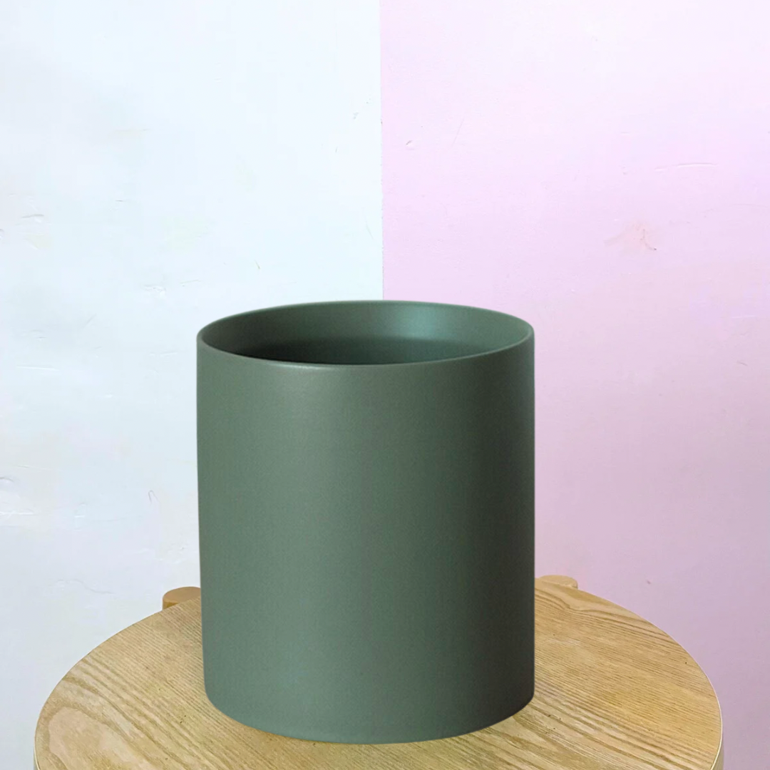 Ceramic Cylindrical Pot