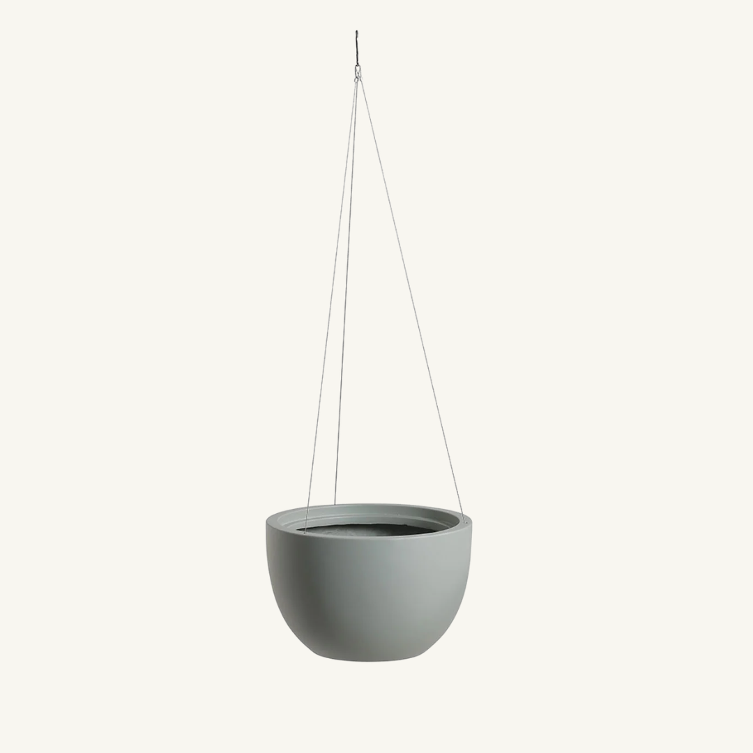 Alder Hanging Planter - Sage