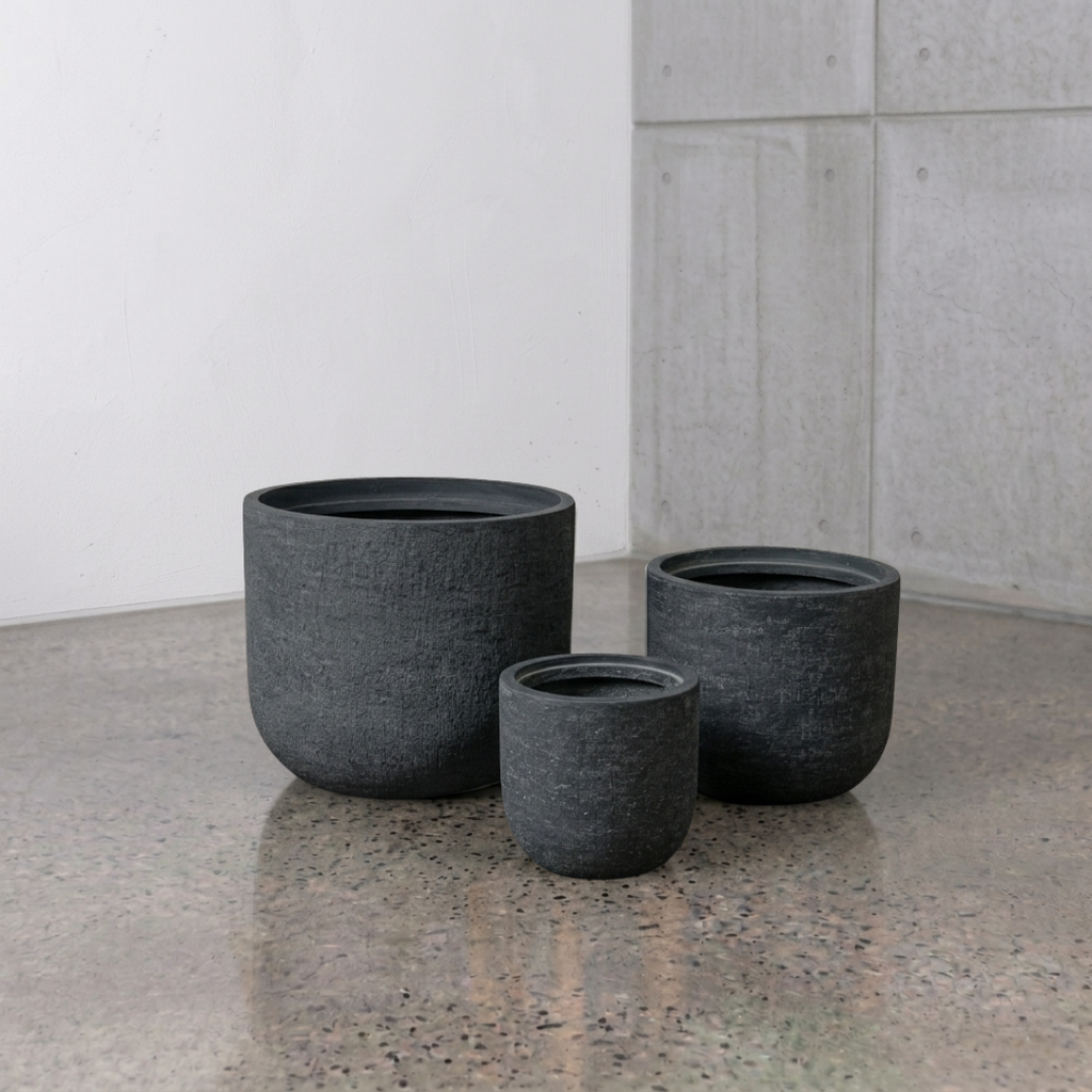 Dune Pot - Charcoal