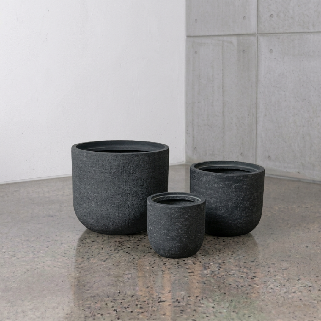 Dune Pot - Charcoal