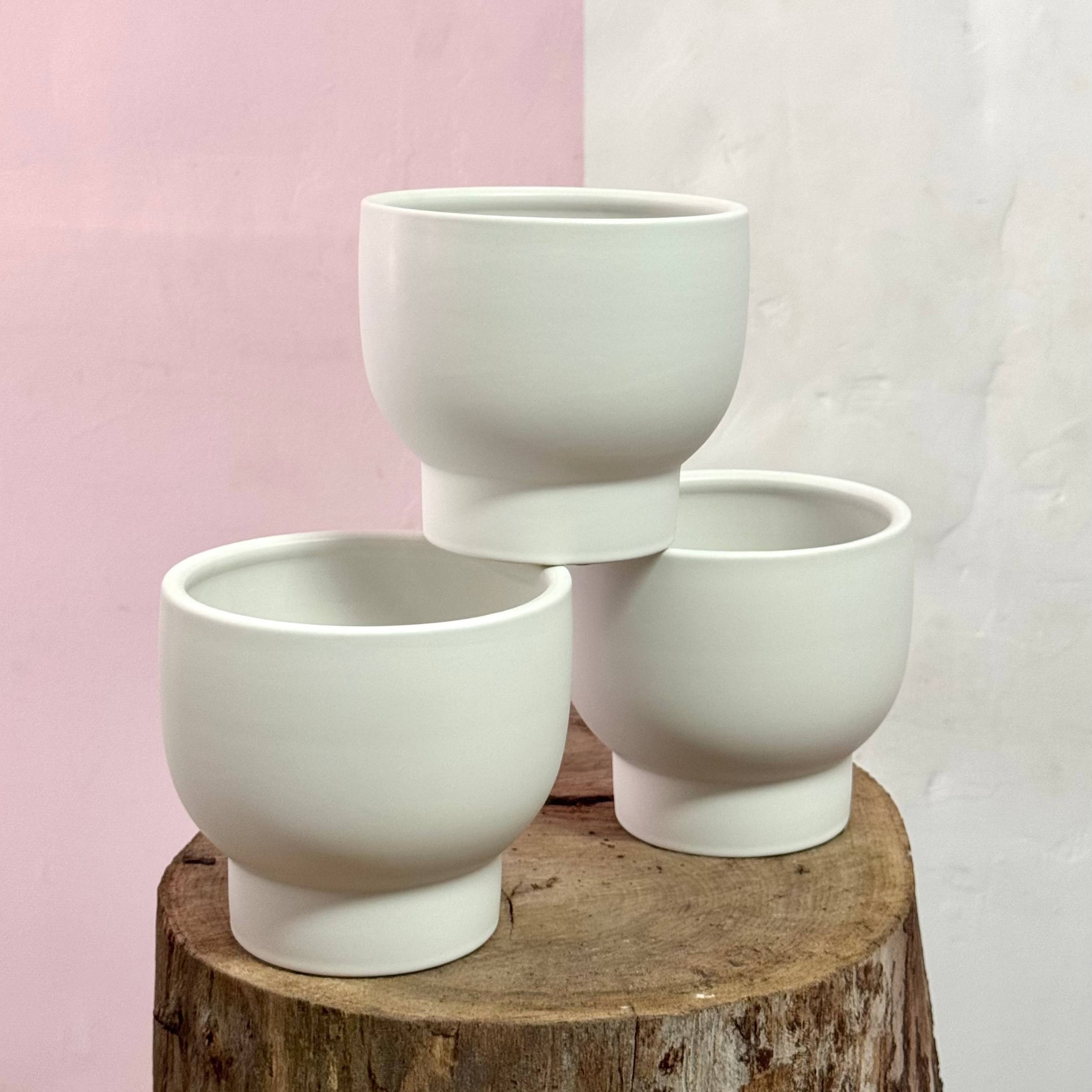 Buffalo Pot - White