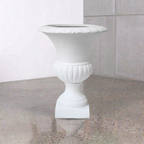 Gardenlite Classic Urn - White – indoor planter pot available at Green Envy Melbourne
