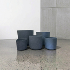 Mia Pot - Charcoal Speckle