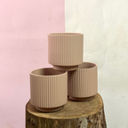 米克諾斯花盆 - 淺粉紅色