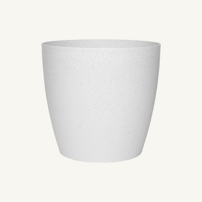 San Remo Pot - White Terrazzo