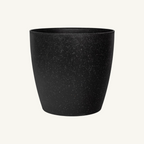 San Remo Pot - Black Terrazzo