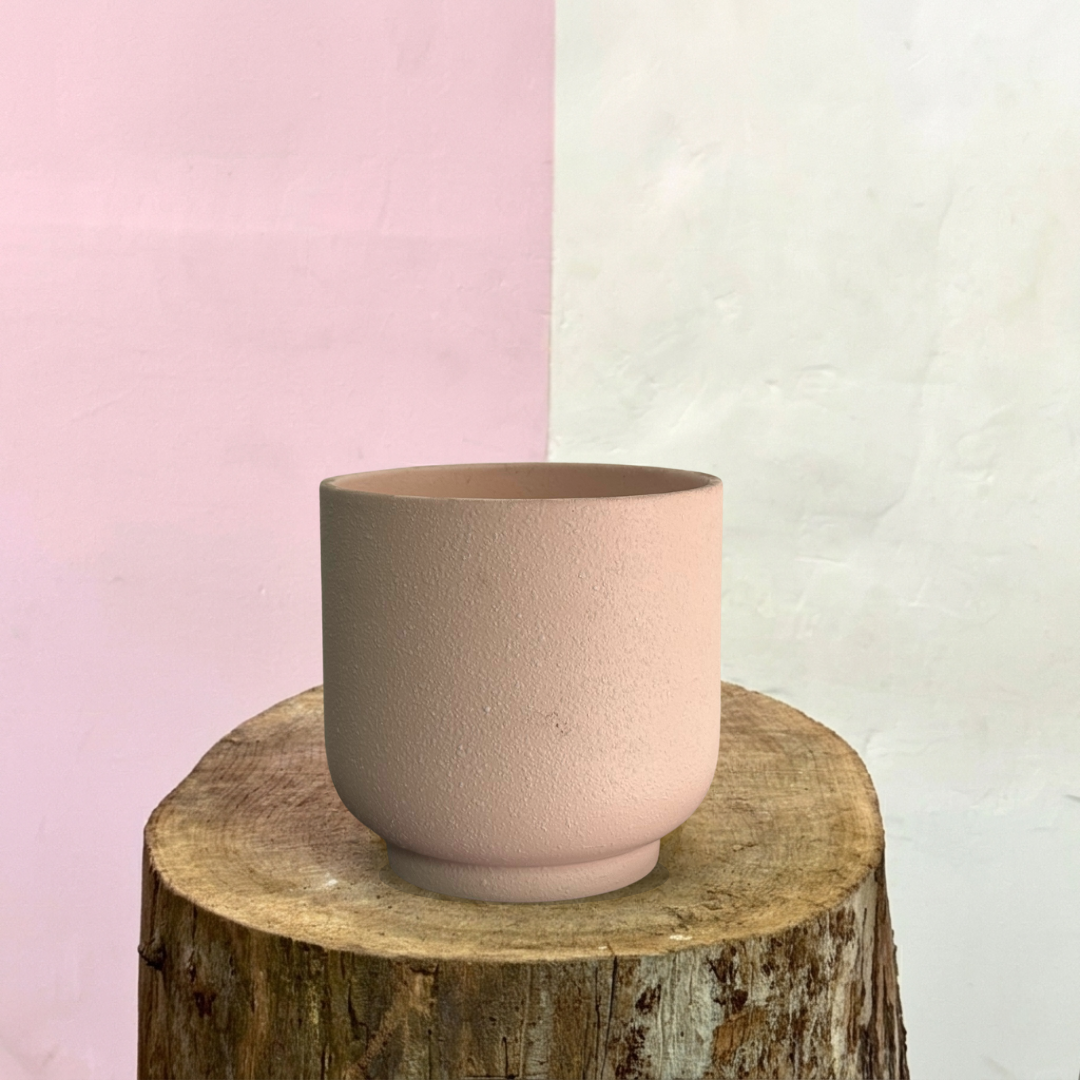 Speckled Ceramic Pot - Pink