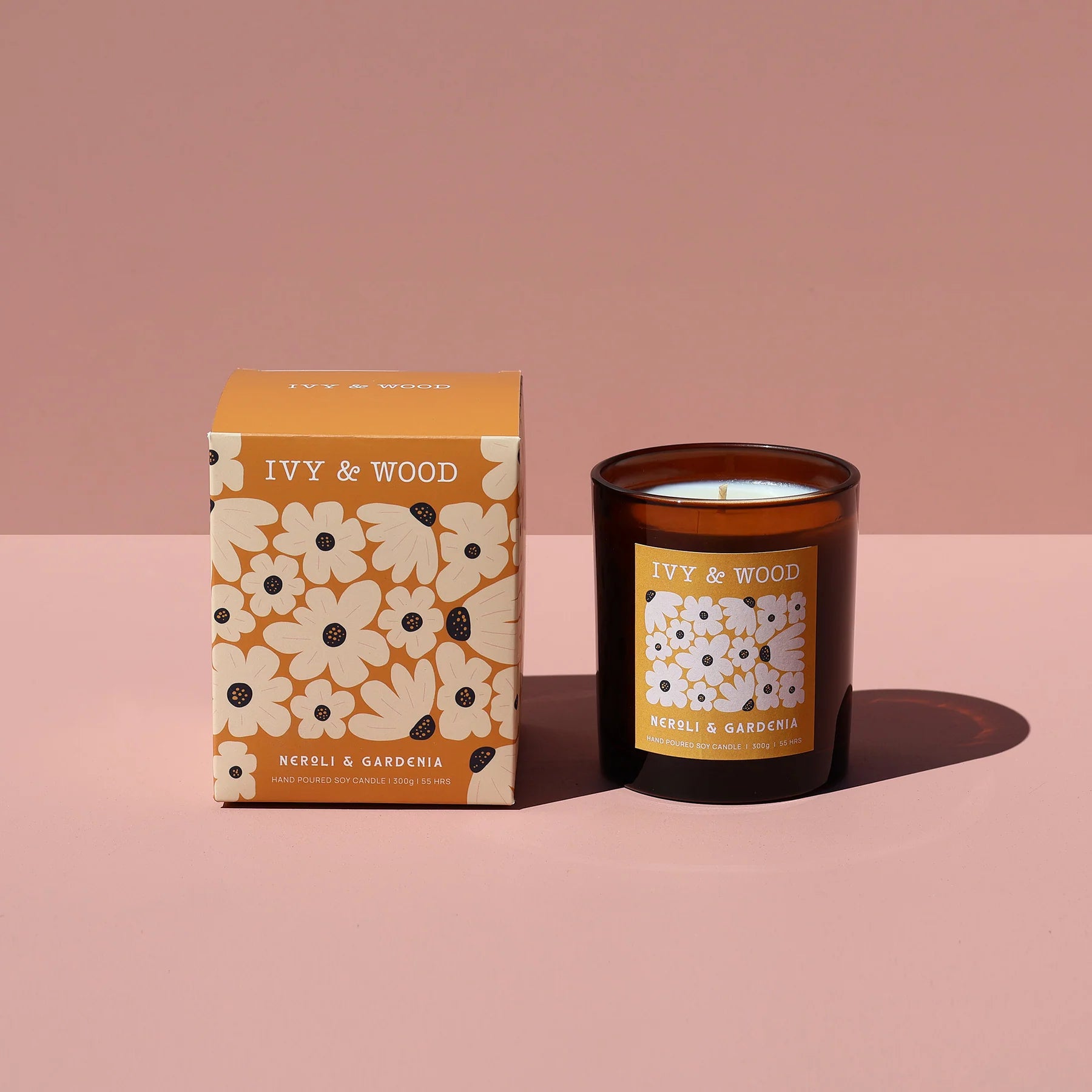 Ivy & Wood Candle - Neroli & Gardenia