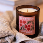 Ivy & Wood Candle - Poppy & Amber