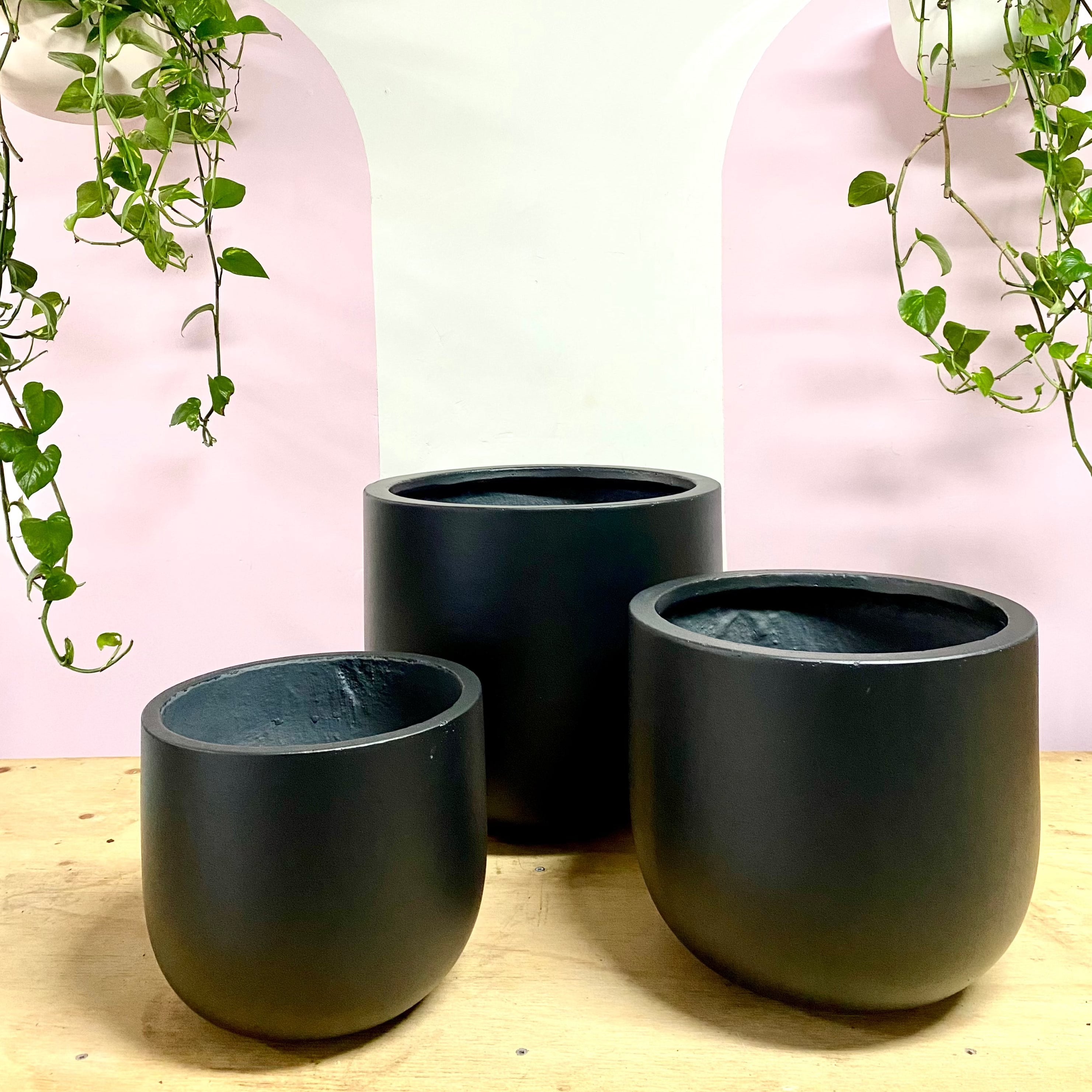 Urban Egg Pot in Black