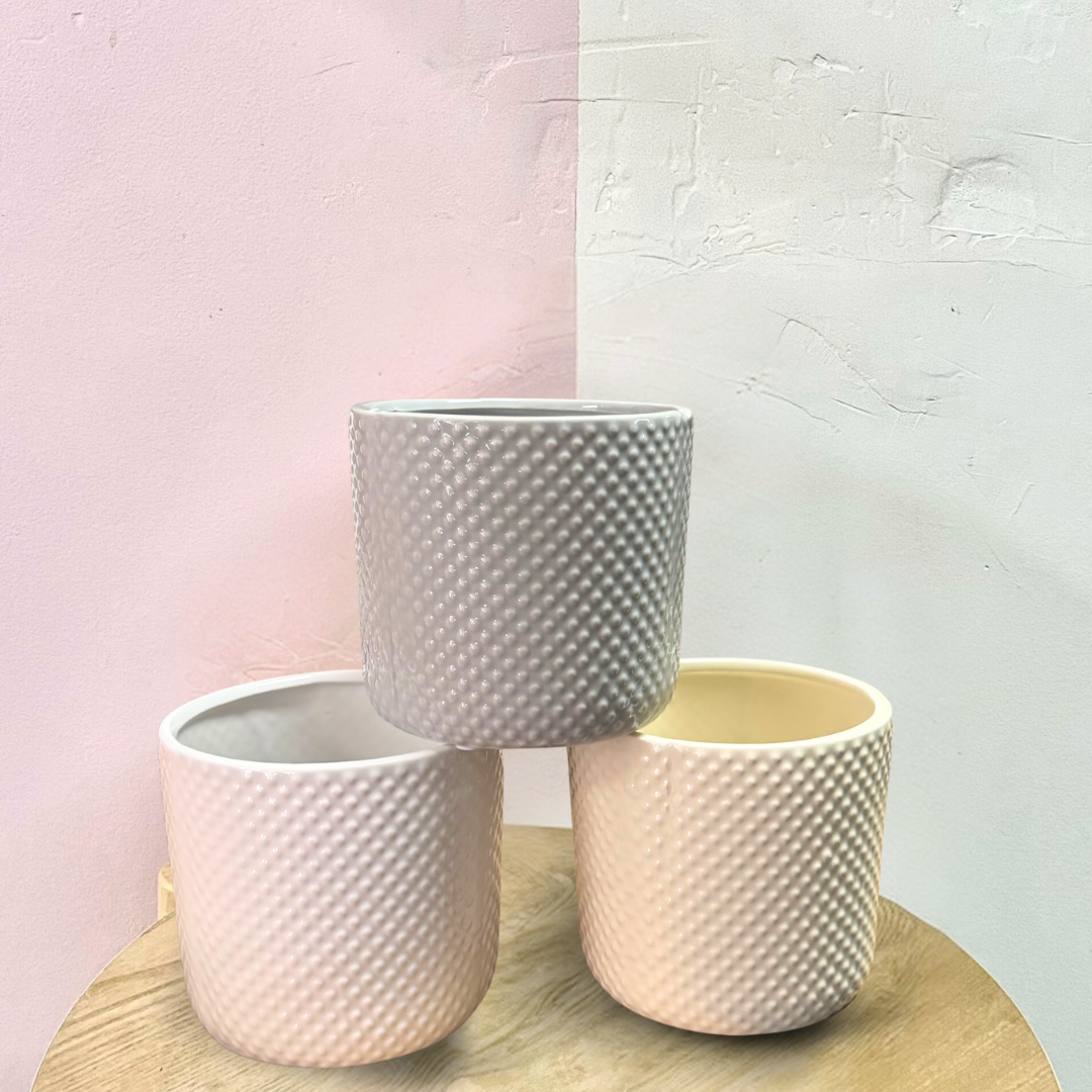 Spotty Ceramic Pot